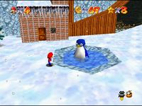 une photo d'Ã©cran de Super Mario 64 sur Nintendo 64